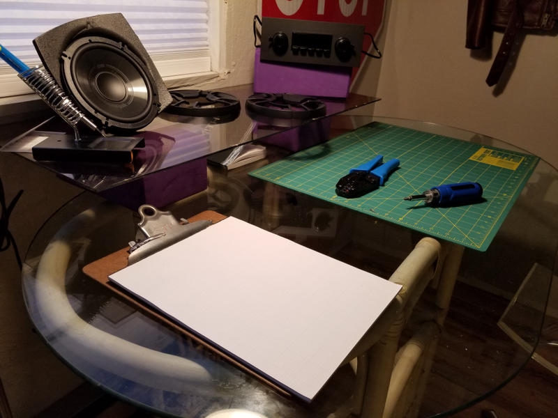 No more projects on the floor!